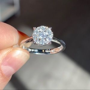 Earth-Mined Diamond Ring